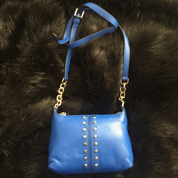 Michael Kors Handbags - MICHAEL KORS ASTOR CHAIN LEATHER CROSSBODY